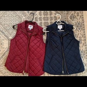 Old Navy Quilted Vests